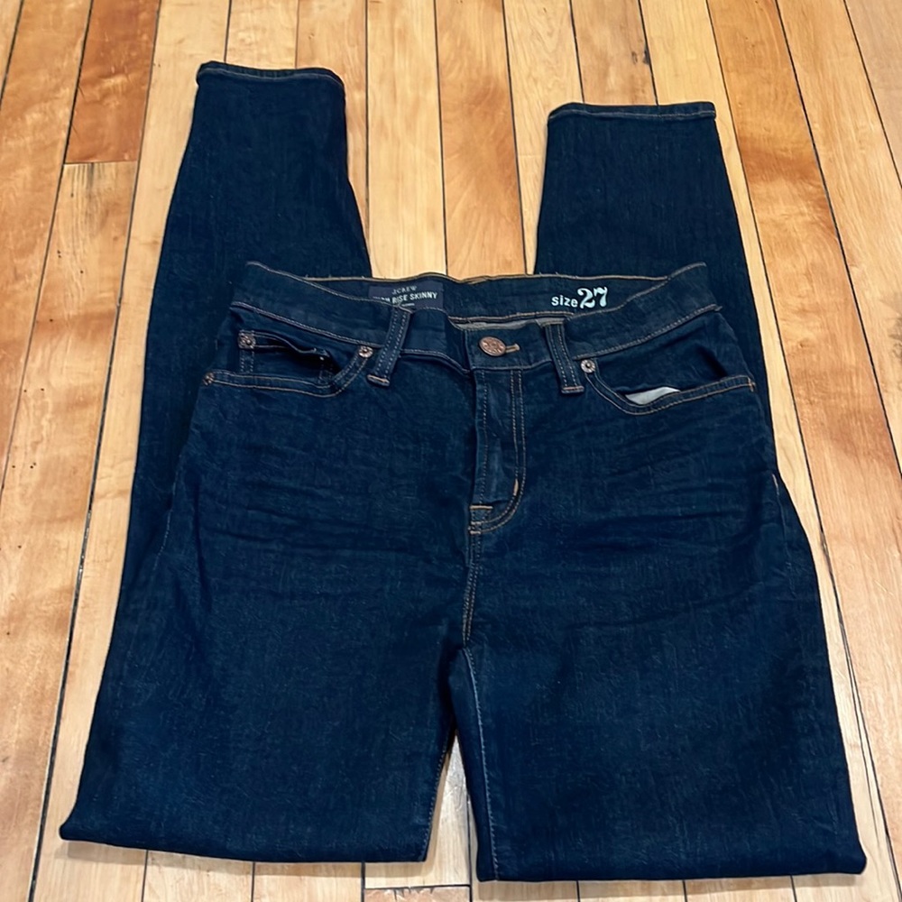 J Crew High Rise Skinny Denim